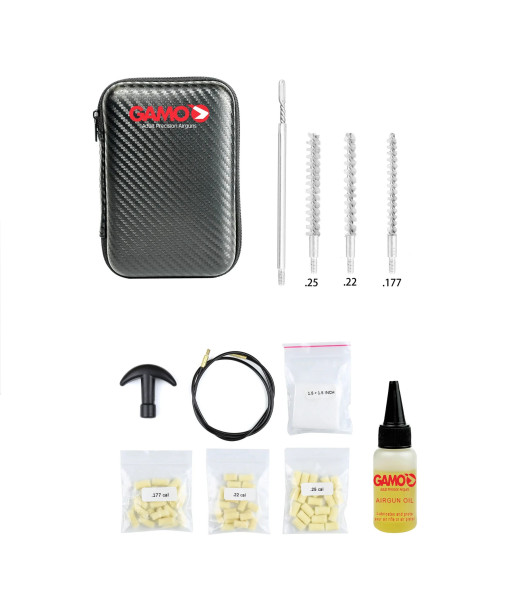GAMO AIRGUN CLEANING KIT .177 .22 AND .25