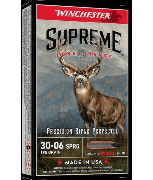 Winchester Supreme LR 300 Win Mag 195Gr BC MAX