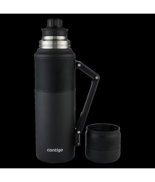 CONTIGO THERMAL BOTTLE 40OZ NOIR OU STAINLESS