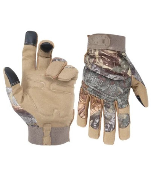 CLC WORKGEAR GANTS CUIR CAMO DESERT X-LARGE