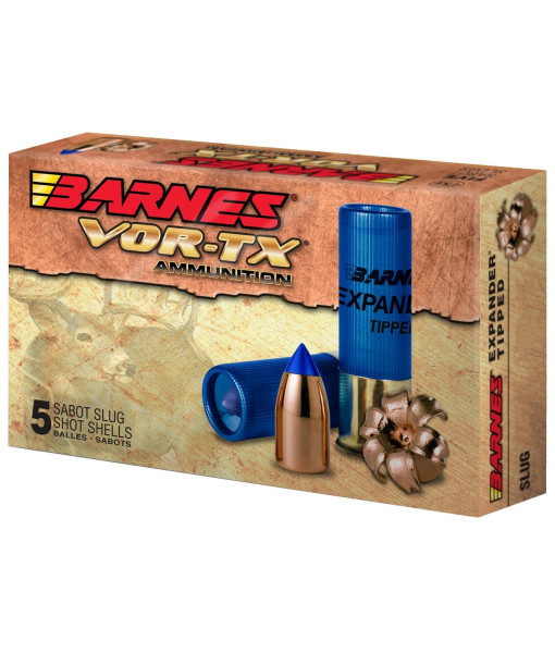BARNES VOR-TX 12GA SABOT SLUG 2'' 3/4 437GR 1450FPS