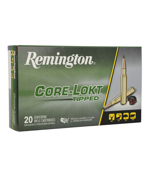 REMINGTON CORE-LOKT TIPPED 30-06 SPRG 165GR