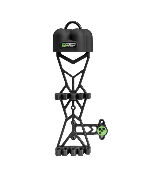 FUSE ARCHERY MAXXIS QUIVER 4 ARROWS BLACK