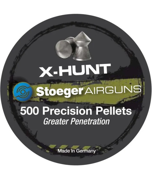 STOEGER X-HUNT 4.5MM .177 8.64GR 500UN