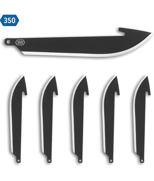 OUTDOOR EDGE 3.5'' DROP-POINT BLADE BLACK OXIDE 6UN