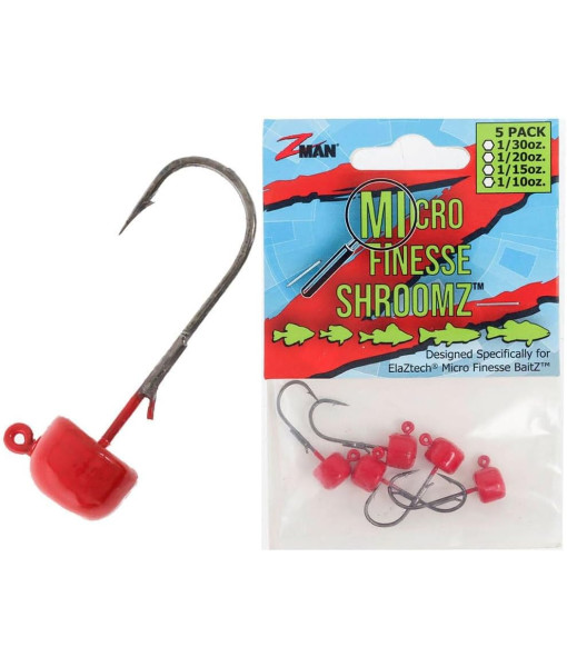 ZMAN MICRO FINESSE SHROOMZ 1/15OZ RED