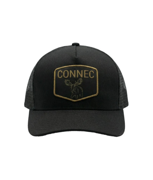 CONNEC OUTDOORS CASQUETTE TRUCKER BLACK ONYX MOOSE
