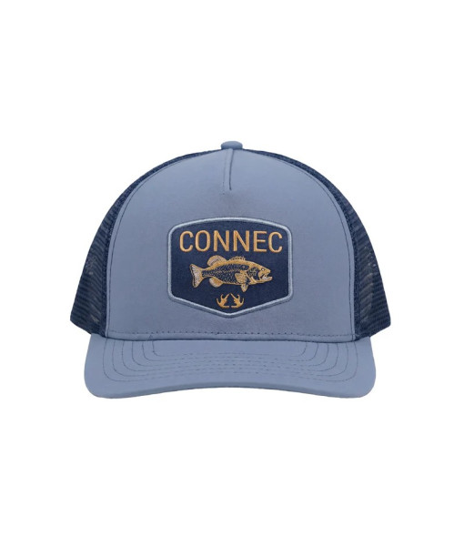 CONNEC OUTDOORS CASQUETTE TRUCKER BLUE MIRAGE POISSON