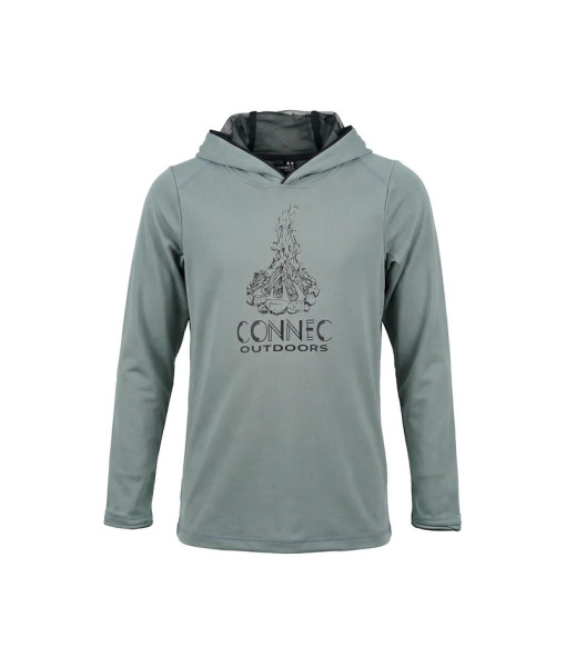 CONNEC OUTDOORS LT DRAFT II HOODIE JUNIOR AGAVE GREEN