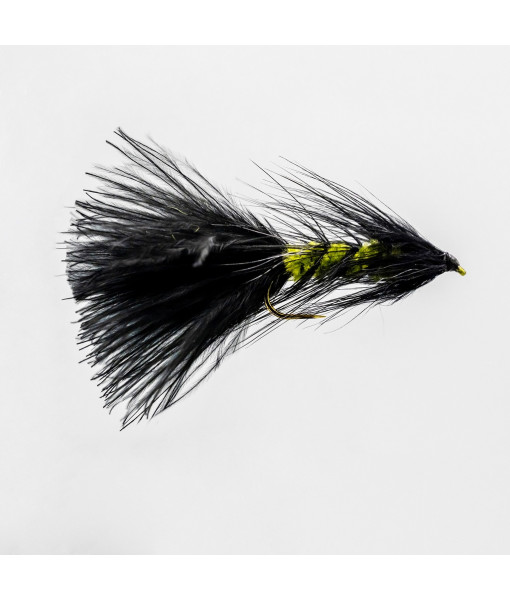 NEPTUNES FLIES WOOLLY BUGGER DARK OLIVE BLACK #8