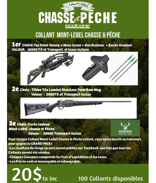 CONCOURS PUBLICITAIRE TENPOINT/TIKKA/CARTECADEAU