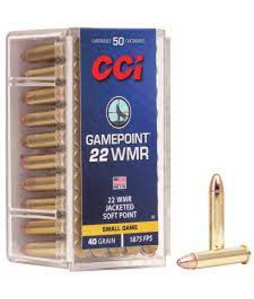 22wmr Soft Point 40gr Small Game