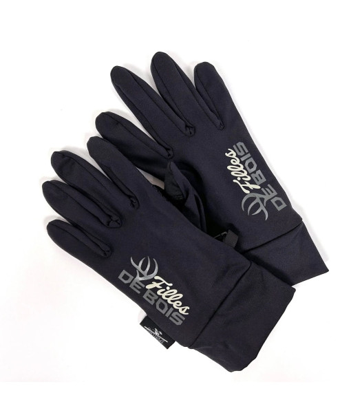 SPORTCHIEF BUZZARD GANTS NOIR FILLES DE BOIS