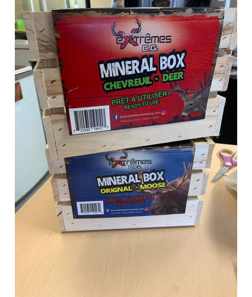 Extreme C.G Mineral Box Chevreuil Pomme