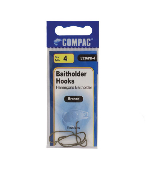 Compac Hamecons Baitholder Bronze No2 5un
