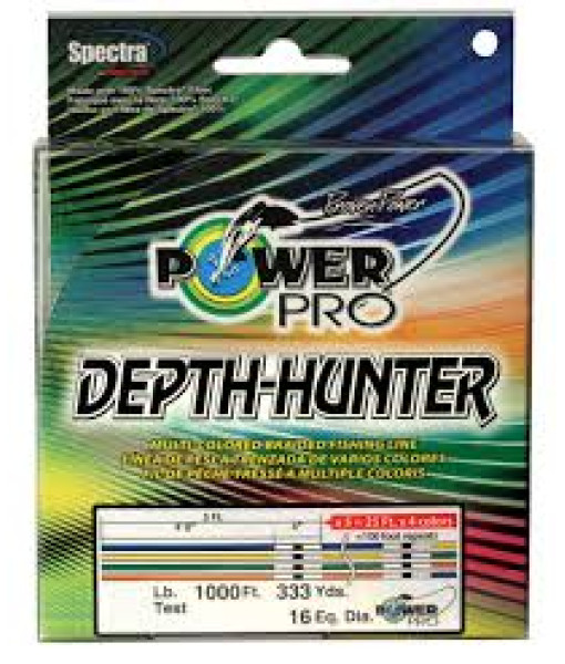 Power Pro Depth-Hunter 15LB 500FT multi couleur