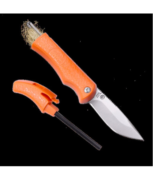 OUTDOOR EDGE IGNITRO COUTEAU DE SURVIE ET ALLUME FEU