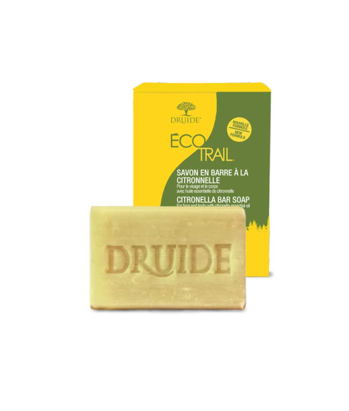 DRUIDE SAVON EN BARRE CITRONNELLE 105G