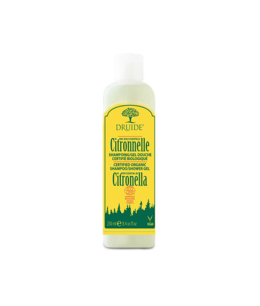 DRUIDE SHAMPOING GEL DOUCHE CITRONELLE 250ML
