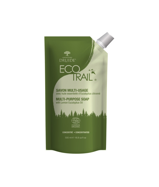 DRUIDE SAVON MULTI-USAGE EUCALYPTUS CITRONNÉ 500ML