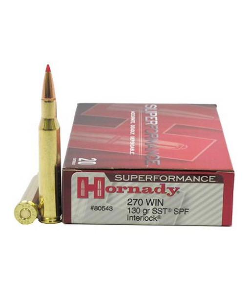 HORNADY SUPERFORMANCE 270WIN 130GR SST