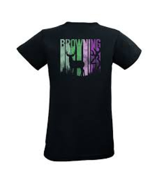T-shirt Browning Noir Femme