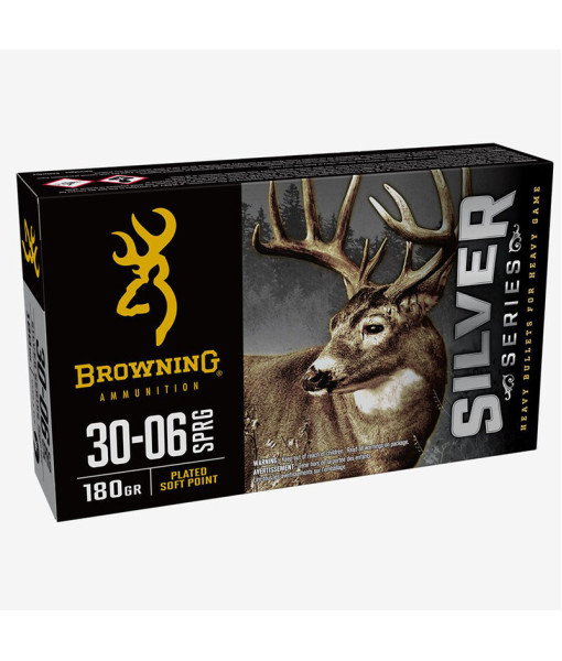 Browning Silver series 30-06 Sprg 180gr Soft Point