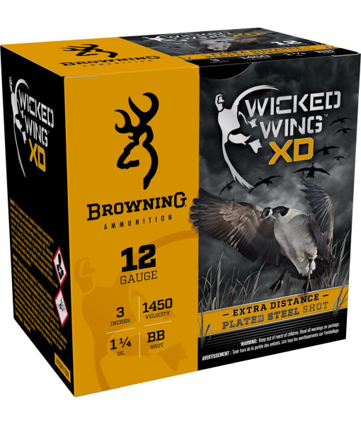 BROWNING WICKED WING XD 3'' 11/4OZ #BB 1450FPS