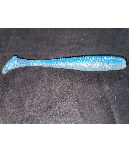 BJ LEURRE FATTY BLEU ET TRANSLUCIDE 6'' 2UN