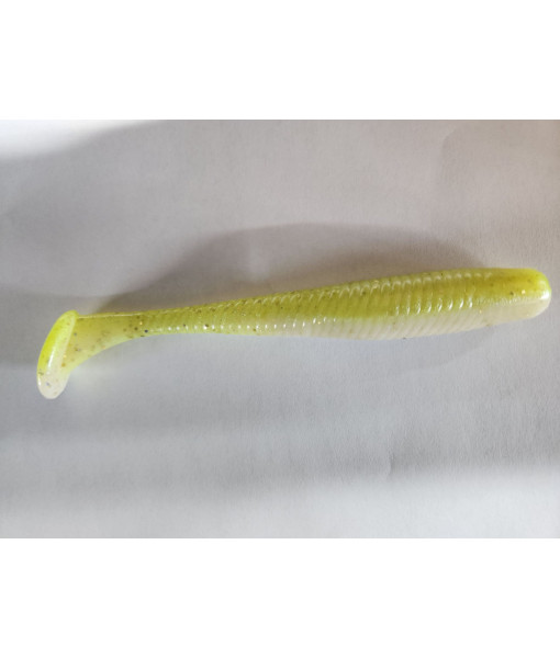 BJ LEURRE FATTY CHARTREUSE BLANC ET OR 6'' 2UN