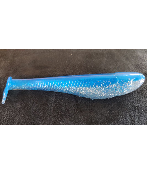 BJ LEURRE SHADDY BLEU ET SILVER 5'' 2UN