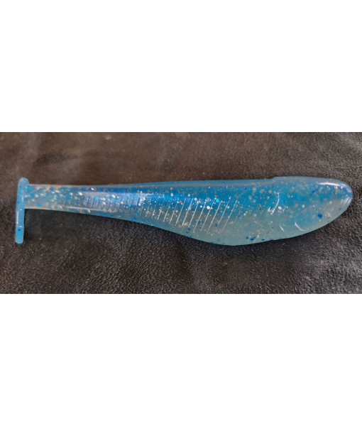 BJ LEURRE SHADDY BLEU ET TRANSLUCIDE 5'' 2UN