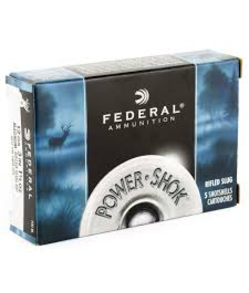 Federal Power Shok 12ga 3'' 1-1/4oz Slug