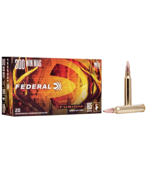 FEDERAL FUSION 300 WIN MAG 165GR