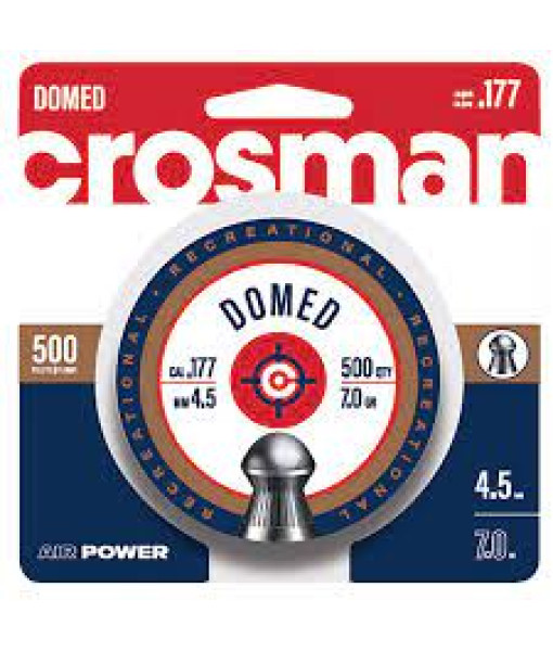 Crosman .177 Caliber 7grain Domed Led Pellets 500