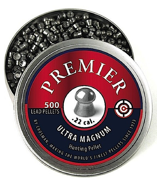 CROSMAN PREMIER ULTRA MAGNUM 5.5MM 14.3GR 500UN