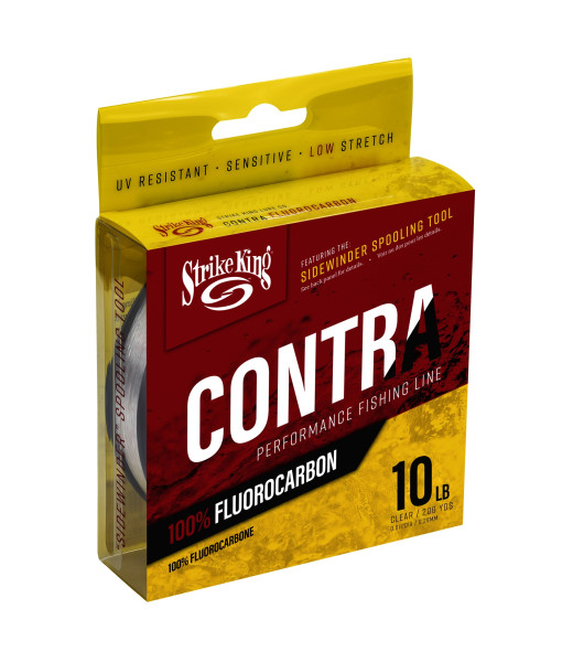 STRIKE KING CONTRA FLUOCARBON 10LB 200 VERGES