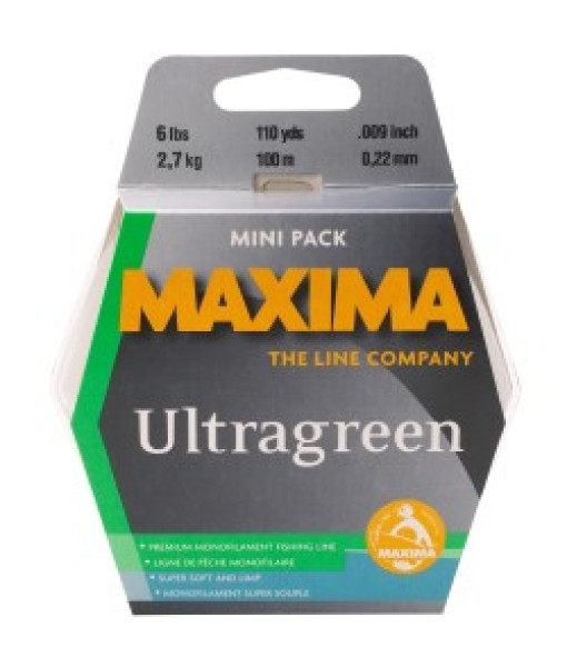Maxima Ultragreen 8lb Mini-pack  110 verges