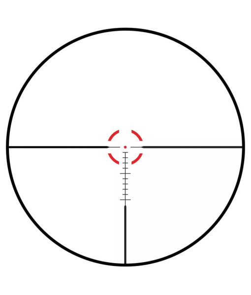 Bushnell R5 1-6s24mm Illuminé DD2-QA Exo Barrier