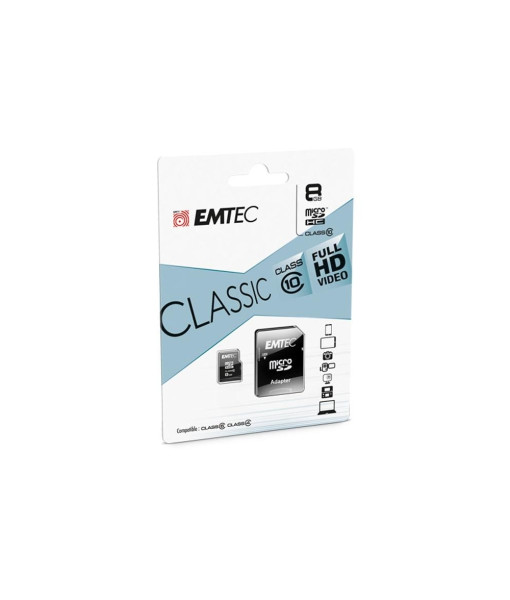 Emtec Micro SD 8GB Classe 10