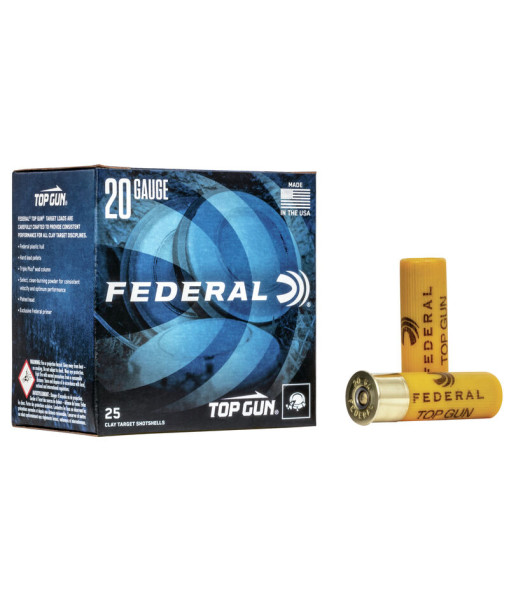 Federal Topgun 20ga #7.5 2.3/4''