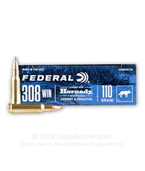 Federal Power Shok 308Win 110Gr