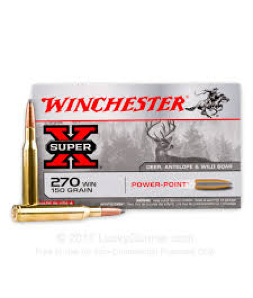 Winchester SuperX 270 Win 150gr