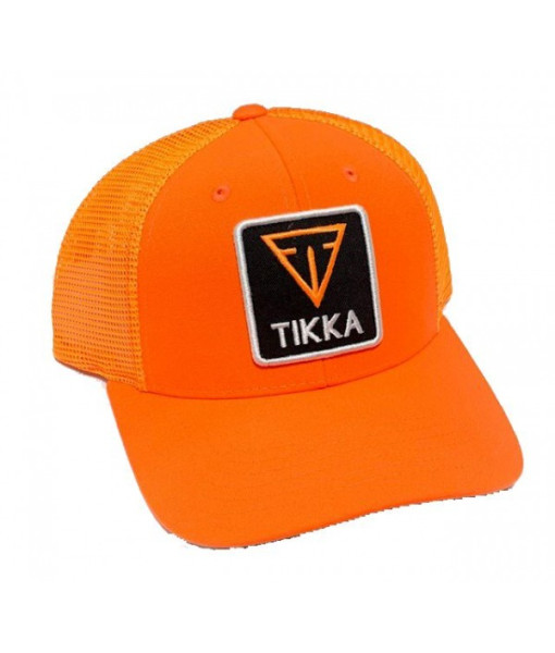 Tikka Casquette Orange Logo