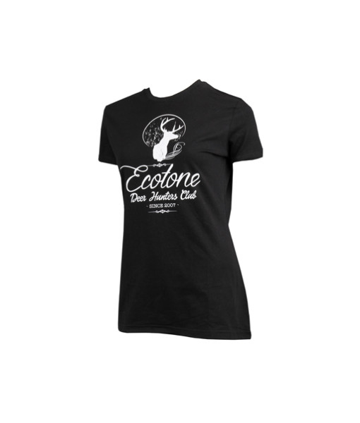 T-shirt écotone Noir Femme