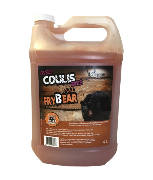 Extreme C.G Coulis Fry Bear Bacon Fumé 4l