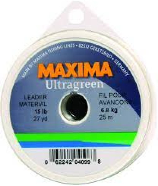 Maxima Ultragreen Leader 25lb 25m