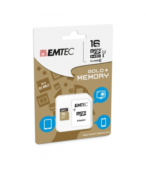 Emtec Elite Gold 16GB Micro SD
